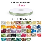nastro in raso 15mm rotolo da 50mt
