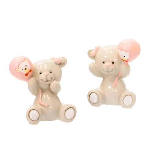 Bomboniere Battesimo Nascita Bimba Orsetto con palloncino in Offerta