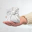 Sacchettini Portaconfetti Nozze d\'Argento 25 Anni Matrimonio
