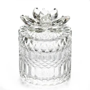 Bomboniere 2026 Scatola Portagioie Diamond con fiore in Cristallo - Alta Qualità