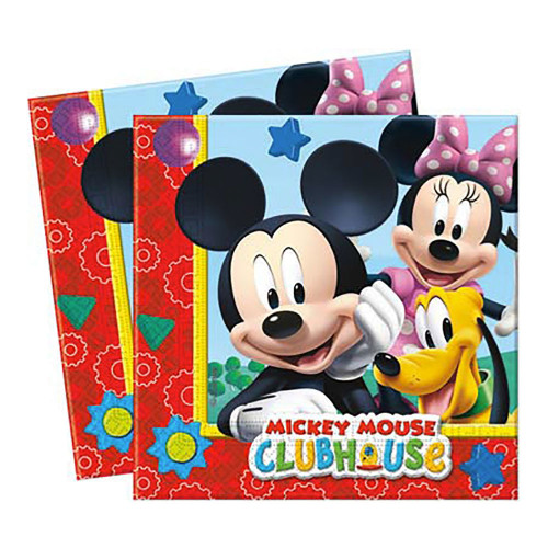 20 Tovaglioli di Topolino 33x33 Tema Mickey Mouse