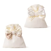 Bomboniere 2026 Linea Due Fiocchi Sacchettino Portaconfetti con doppio fiocco