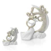 Bomboniera Coppia Sposi Luna Glitterata