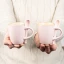 Idee Bomboniere Originali Set 2 tazzine da caffè colorate con cucchiaino