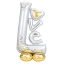 Palloncino matrimonio scritta Love gigante altezza uomo 150 cm