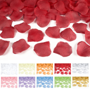 petali di rosa per decorazioni colore -bianchi -panna -lilla -rossi -verdi -arancio -rosa -celesti oro argento