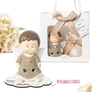 Bomboniera 2026 Collezione ENERGY Angeli LED in resina