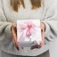 Bomboniere Palloncino cuore Led in ceramica rosa