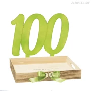 Cesto per Bomboniere 100 Anni compleanno