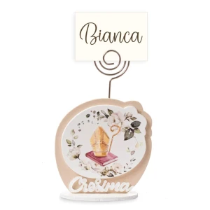 Bomboniere Santa Cresima 2027 Linea Santus Clip Segnaposto