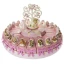 Torta Bomboniere Battesimo bimba femmina