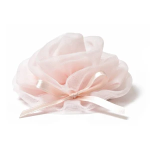 Bomboniere 2025 Linea Plissé Sacchettino Portaconfetti a forma di rosa girata in tulle
