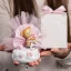 Bomboniere Battesimo e Nascita Bimba 2027 Linea Buby Rosa in resina