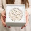 Bomboniere OFFERTISSIMA Stock Linea Fiori di Pesco Portafoto e Scatoline ceramica finissima - Altissima Qualità