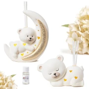 Bomboniere Profumatori Orsetti in Ceramica con Luce LED OFFERTISSIMA
