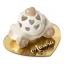 Bomboniera Carrozza in ceramica su base oro con nome personalizzabile