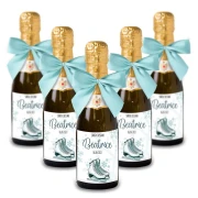 Bomboniere Mini bottiglie Prosecco Personalizzate o Segnaposto Tema Pattinaggio sul Ghiaccio