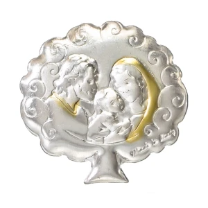 placche in lamina per bomboniere sacra famiglia