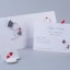 Partecipazione Matrimonio Originale Sposi con magnete - Magnetica