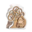 Sacchetti Portaconfetti Comunione con scatolina legno albero
