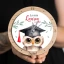 Bomboniere Laurea con Gufetto Laureato Orologio Personalizzato