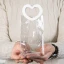 Shopperine Trasparenti in PVC Morbido con Manici a Cuore