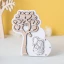 Bomboniera sacra famiglia con Albero della vita in marmo