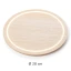 Base LED Rotonda in Legno per Centrotavola e allestimenti