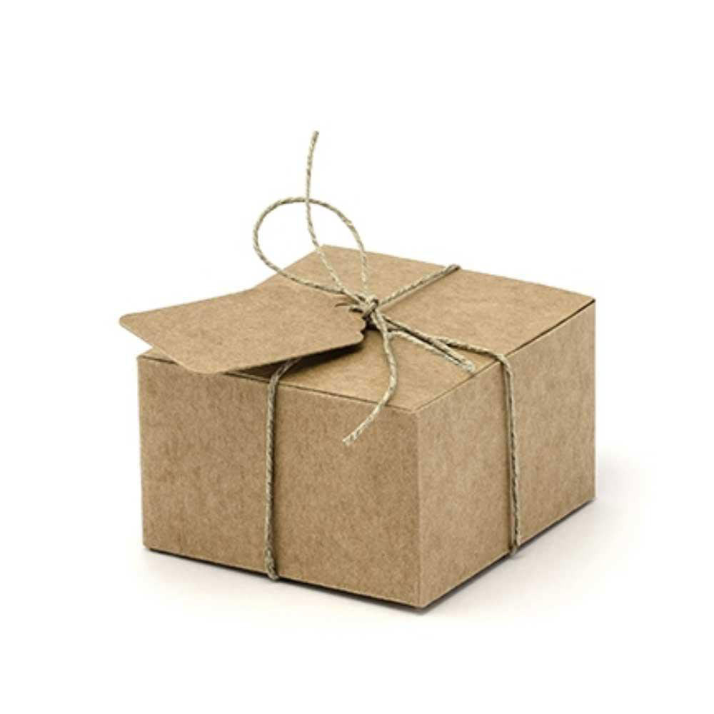 Winomo Premio nastro dargento scatole bomboniera Segnaposto Regalo caramella Favore del regalo di scatole 100 pezzi