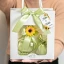 Bomboniere 2026 Bottiglie in vetro verde o trasparente con tappo da 250 ml con fiocco e girasole