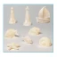 Bomboniere tema mare soggetti in ceramica con led