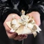 Bomboniere Comunione Ballerina Seduta su cuscino beige