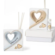 ⚡OFFERTISSIMA Bomboniera Profumatore in resina Linea Tratto con scritta "Amore"