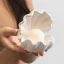 Idee Bomboniere Originali conchiglia con perla in ceramica LED