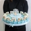 Torta Bomboniere per battesimo nascita maschio 24 Fette