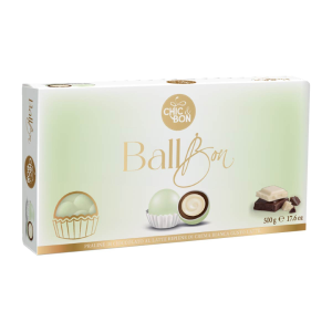 Confetti Praline al cioccolato BallBon Buratti colore pastello verde salvia