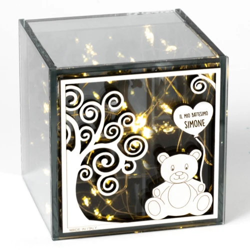 Idea Bomboniera Battesimo Lampada Led Personalizzabile
