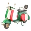Bomboniere modellini in metallo artigianali vespa 500 e aeroplano