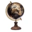 Mappamondo vintage oro e nero idea regalo 2027