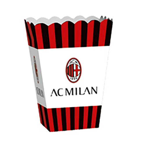 4 contenitori per festa tema Milan