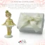  ballerine in resina effetto ceramica