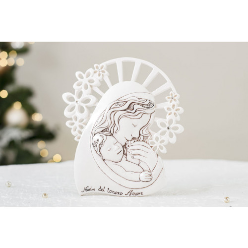 Idea regalo portafoto in marmo con Maternità