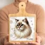 Bomboniere Tema Gatto Personalizzate Tagliere in legno