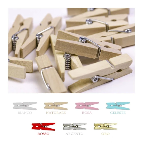 MOLLETTE LEGNO COLORATE ECONOMICHE