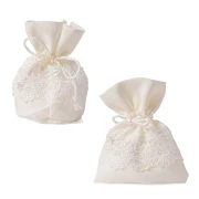 Bomboniere 2026 Linea Domi Sacchettini Portaconfetti con trina