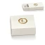 Scatoline portaconfetti Cresima stile ceralacca con colomba oro
