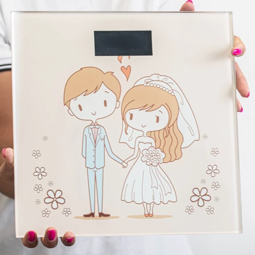 SUPER OFFERTA Bomboniere Matrimonio Bilancia Pesapersone con sposini