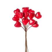 Cuore rosso pick per decorare bomboniere fai da te
