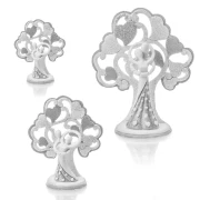 Bomboniera Coppia Sposi con Albero Cuori