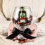 Bomboniere Compleanno Bicchiere con Bottiglia Liquore Mignon Personalizzabile